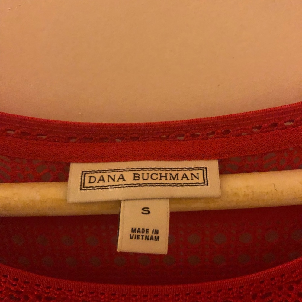 Dana Buchman red dress. Size small.